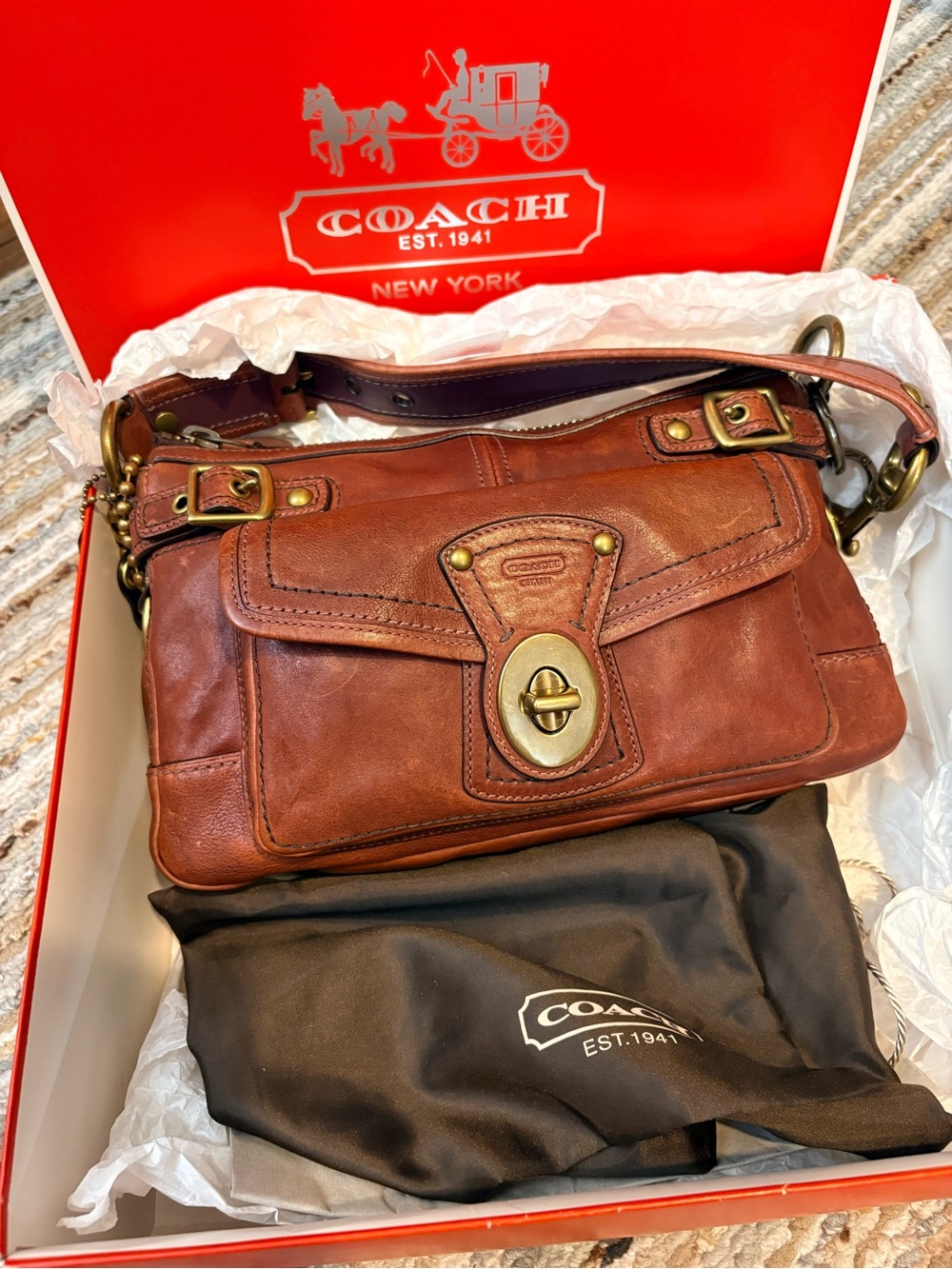 Coach 65th Anniversary Legacy Leigh #11127